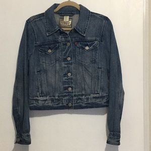 Women’s Levi’s Blue Denim Jean Jacket SZ Medium
